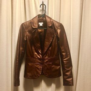 Leather jacket. Barely worn.